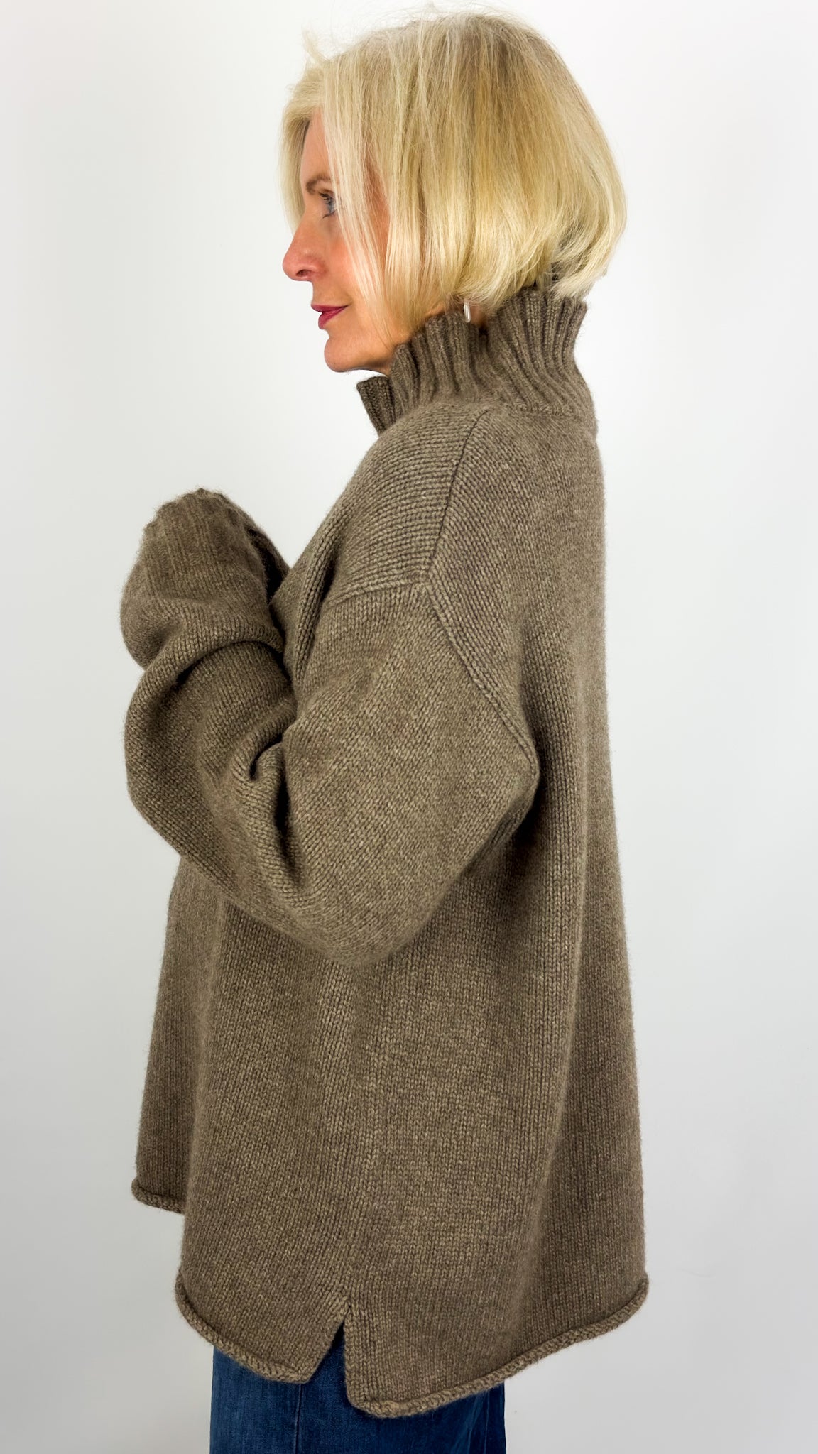 Cordelia James Roger Jumper Mocha