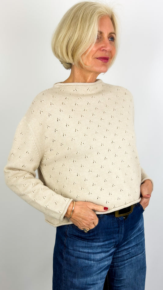 Cordelia James Mama Jumper Birch