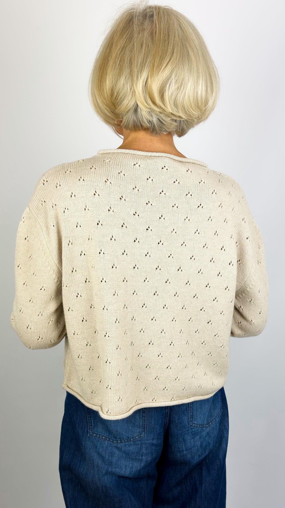Cordelia James Mama Jumper Birch