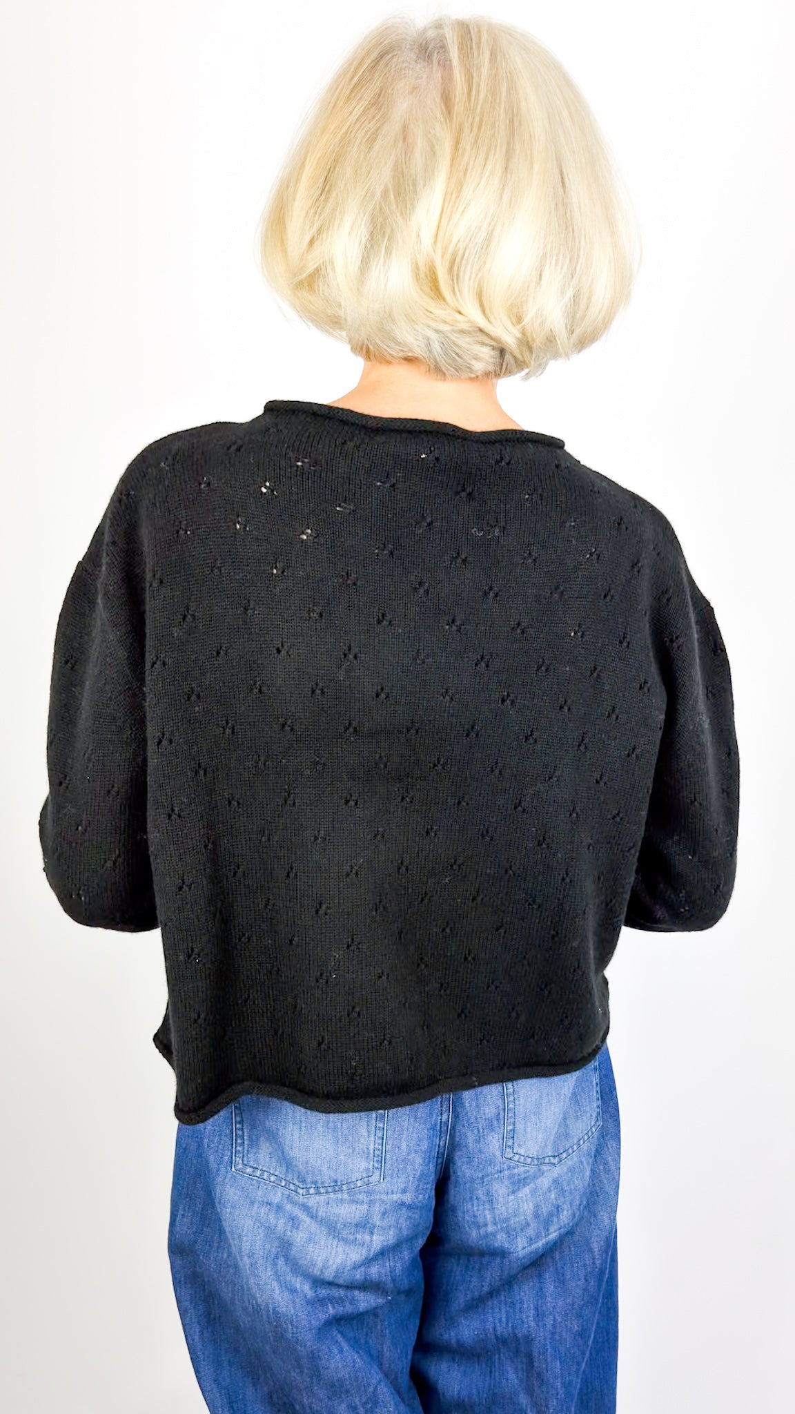 Cordelia James Mama Jumper Black