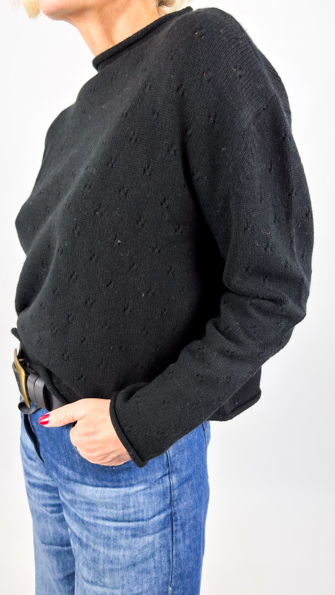 Cordelia James Mama Jumper Black