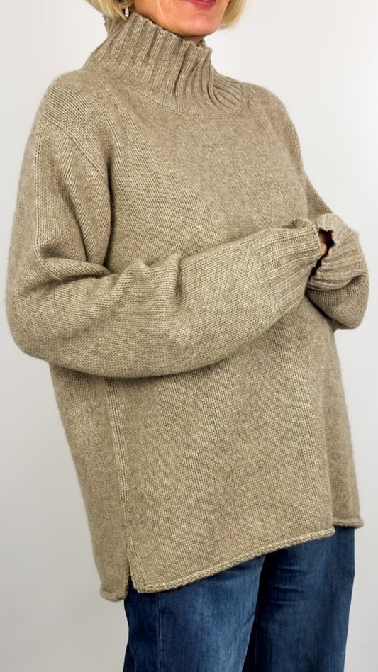 Cordelia James Roger Jumper Stone