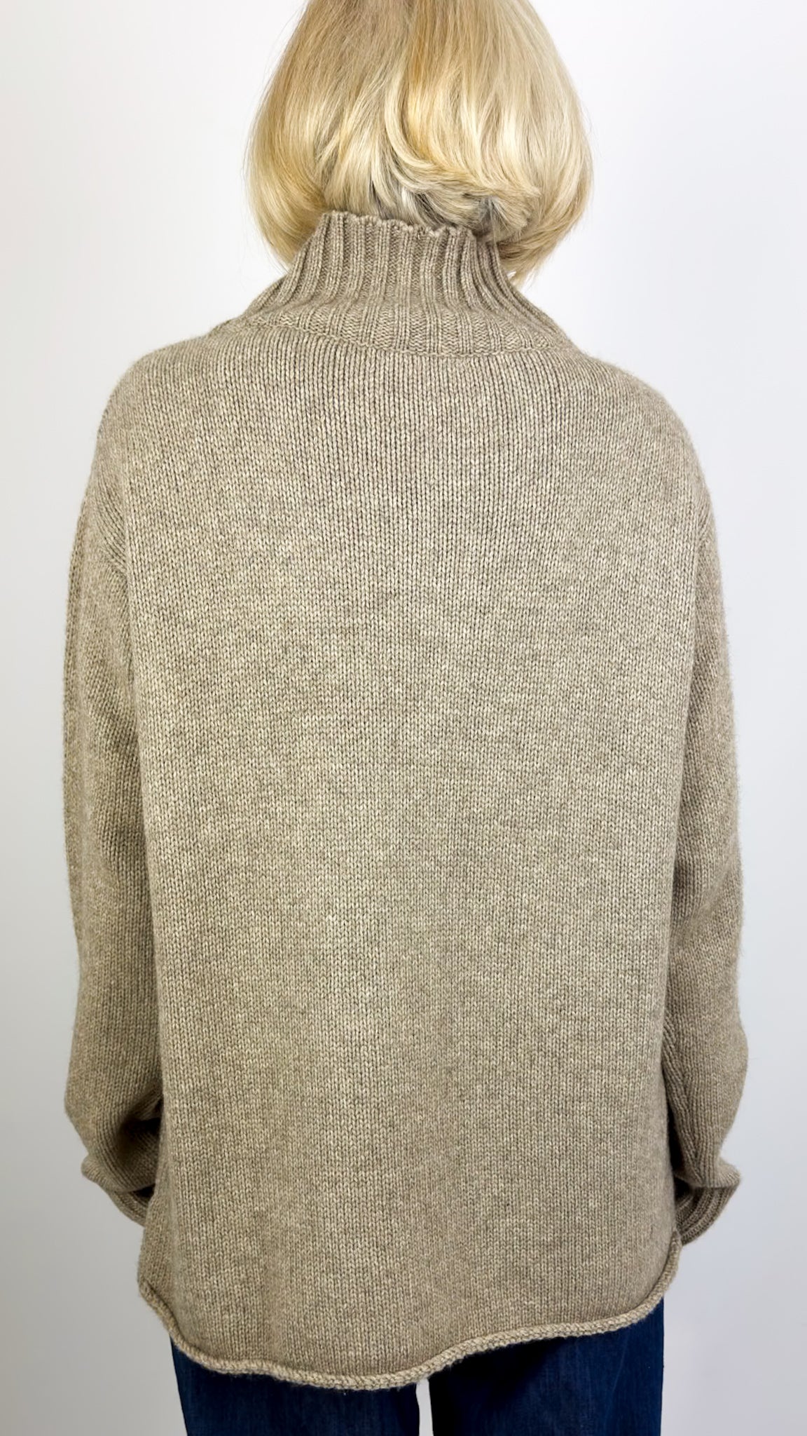 Cordelia James Roger Jumper Stone