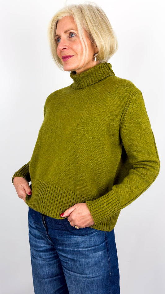 Cordelia James Amira Jumper Moss Marl