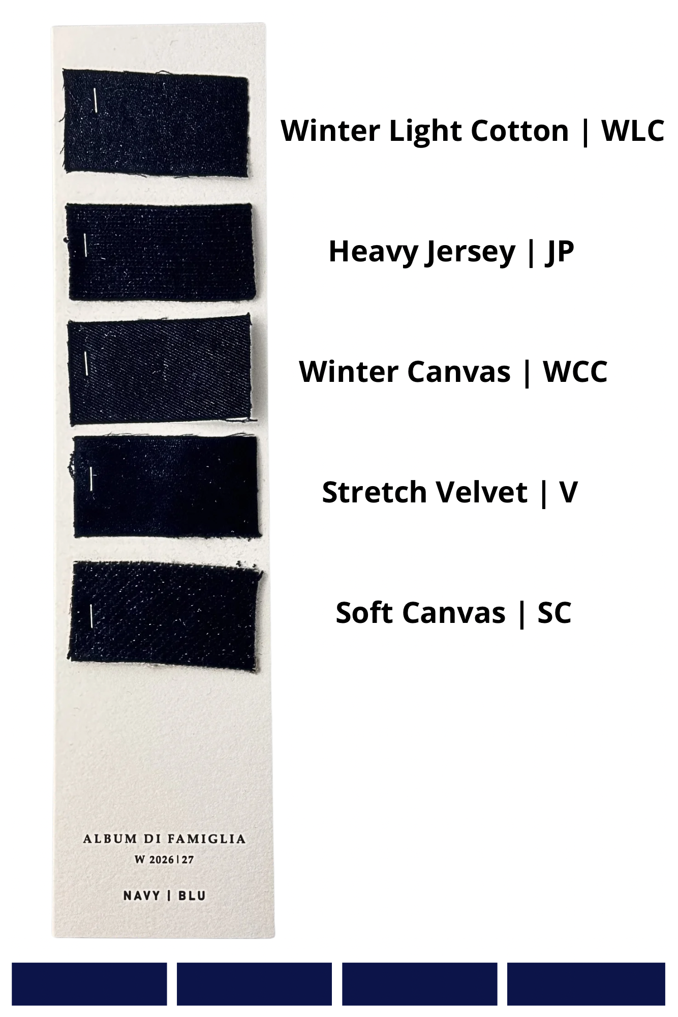 Album Di Famiglia Boatneck V Blouse Navy PRE-ORDER