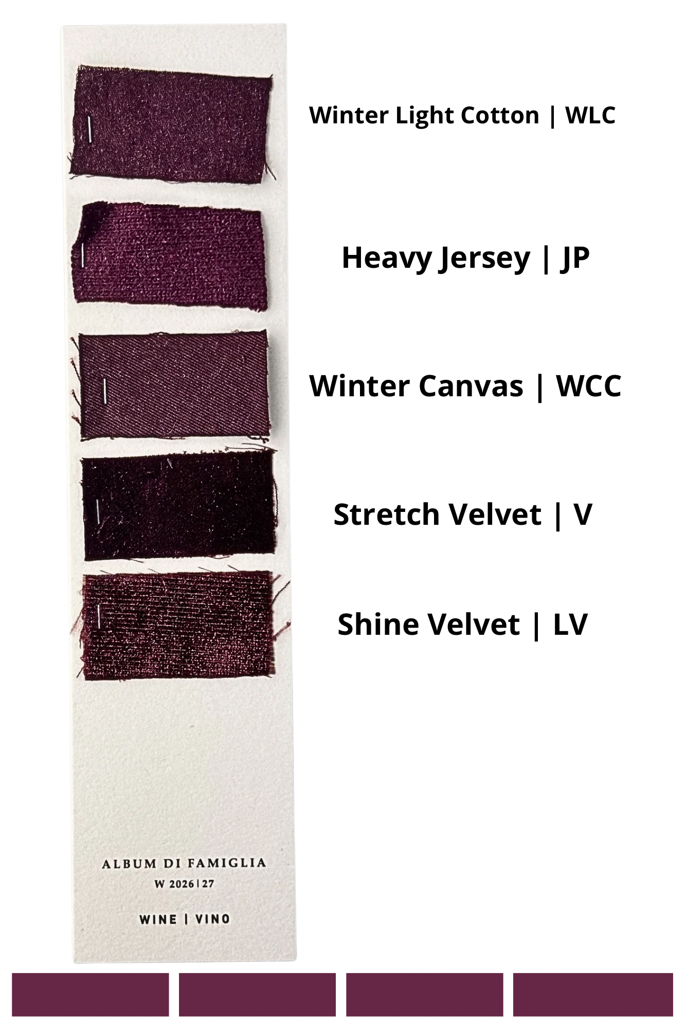 Album Boatneck V Blouse Wine