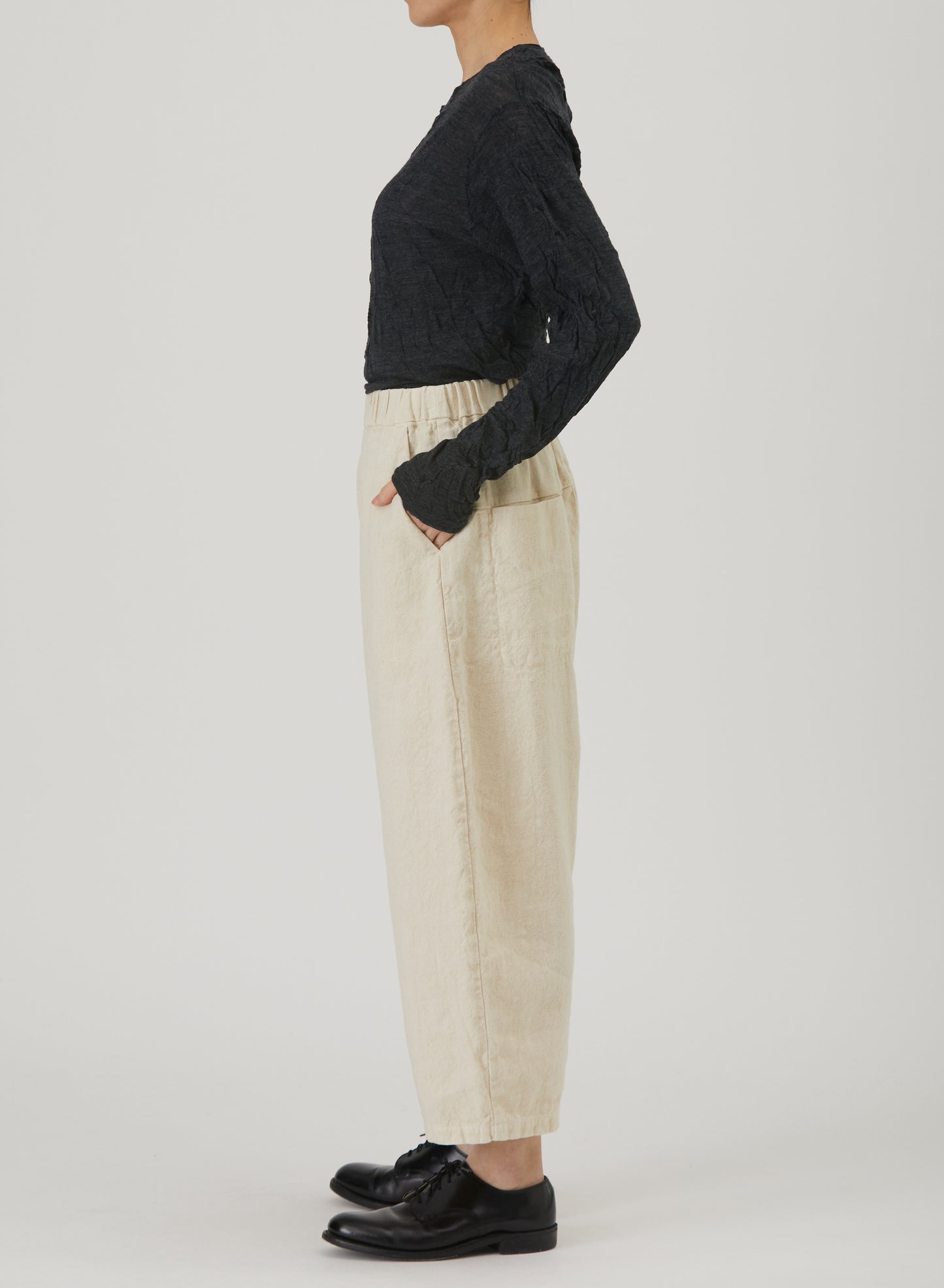 Pas De Calais 8744 Twill Trousers Natural