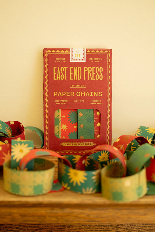 East End Press Paper Chain: Festive