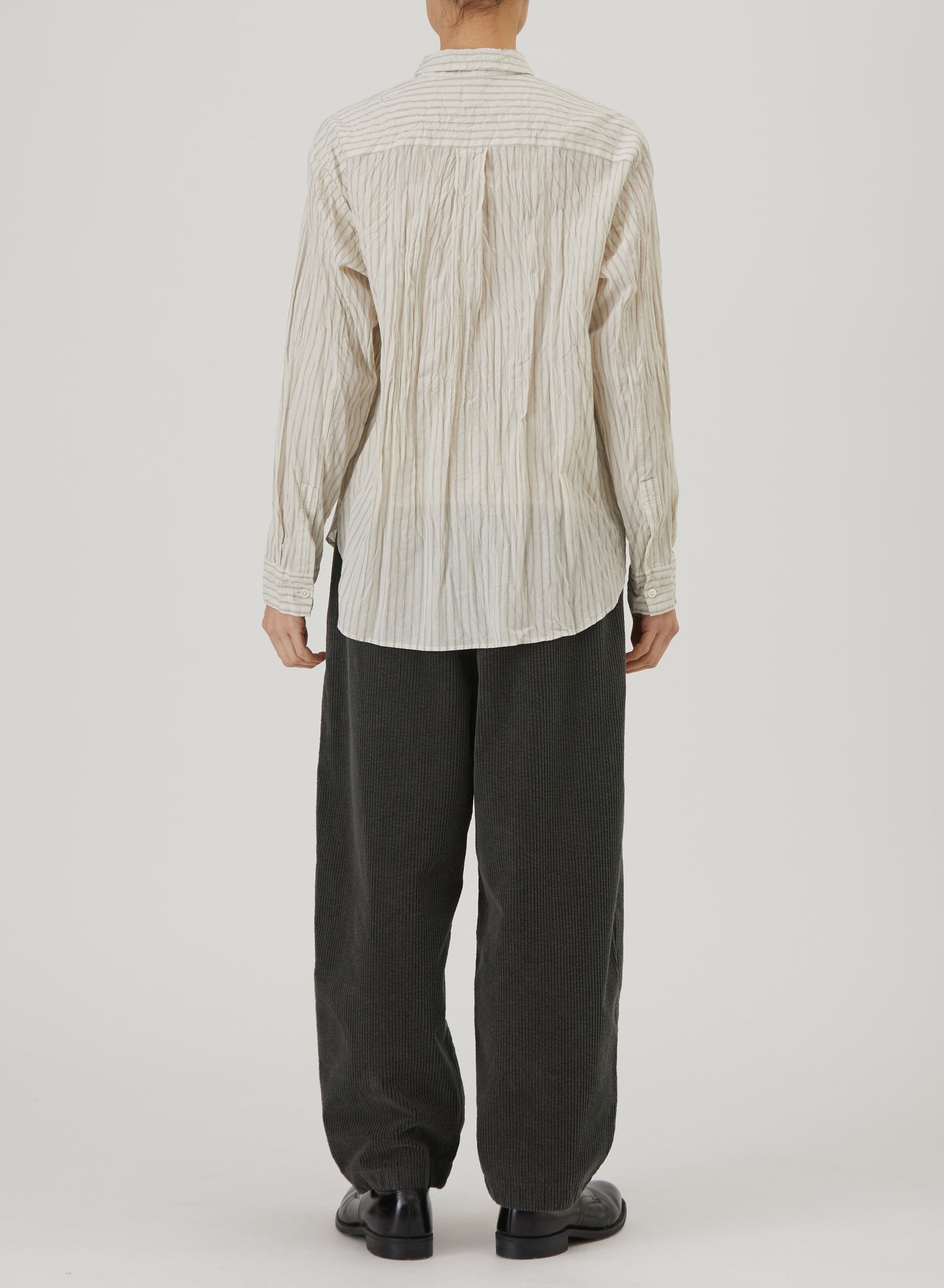 Pas De Calais 6855 Stripe Shirt Ivory
