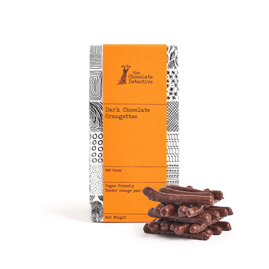 The Chocolate Detective Dark Chocolate Orangettes