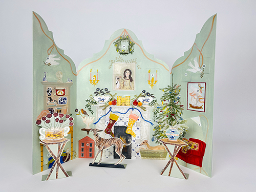 Art Angels Advent Calendar: Festive Dutch Gable