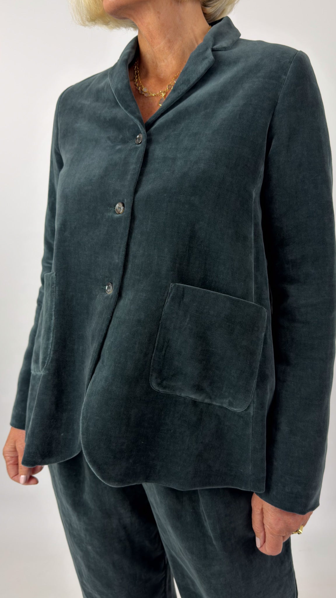 Apuntob 1462 Jacket Teal