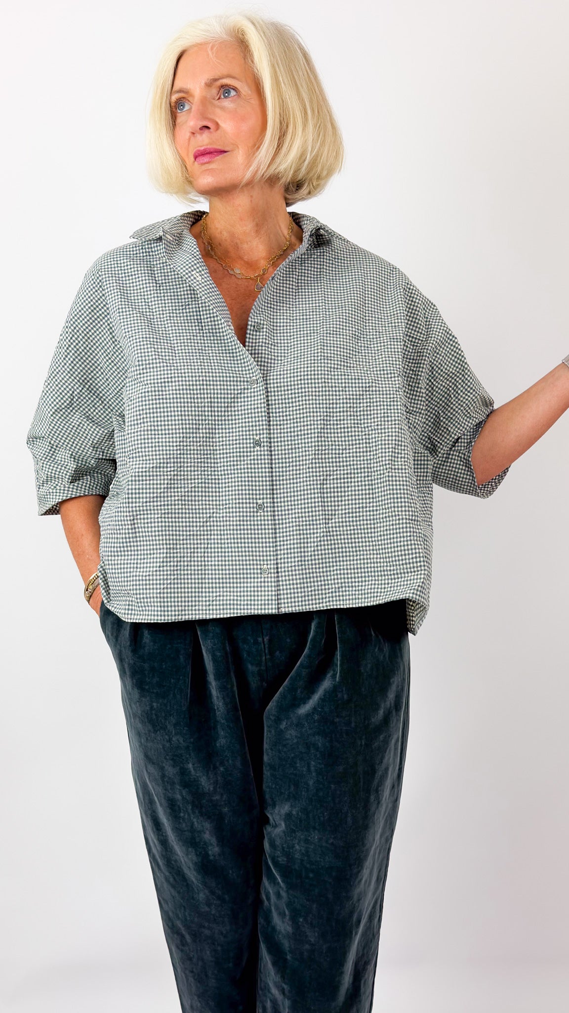 Apuntob 2056 Shirt Turquoise