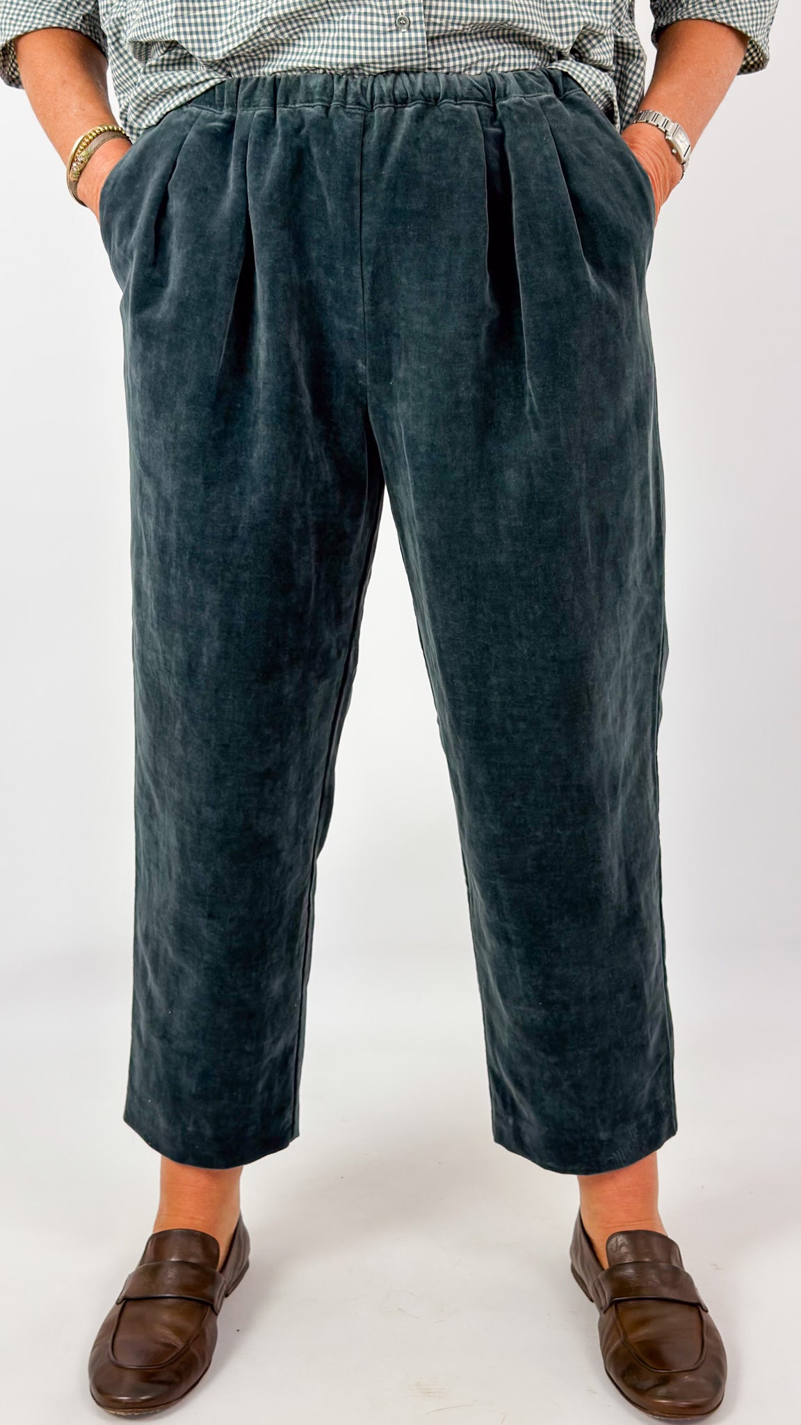 Apuntob 1922 Trousers Teal