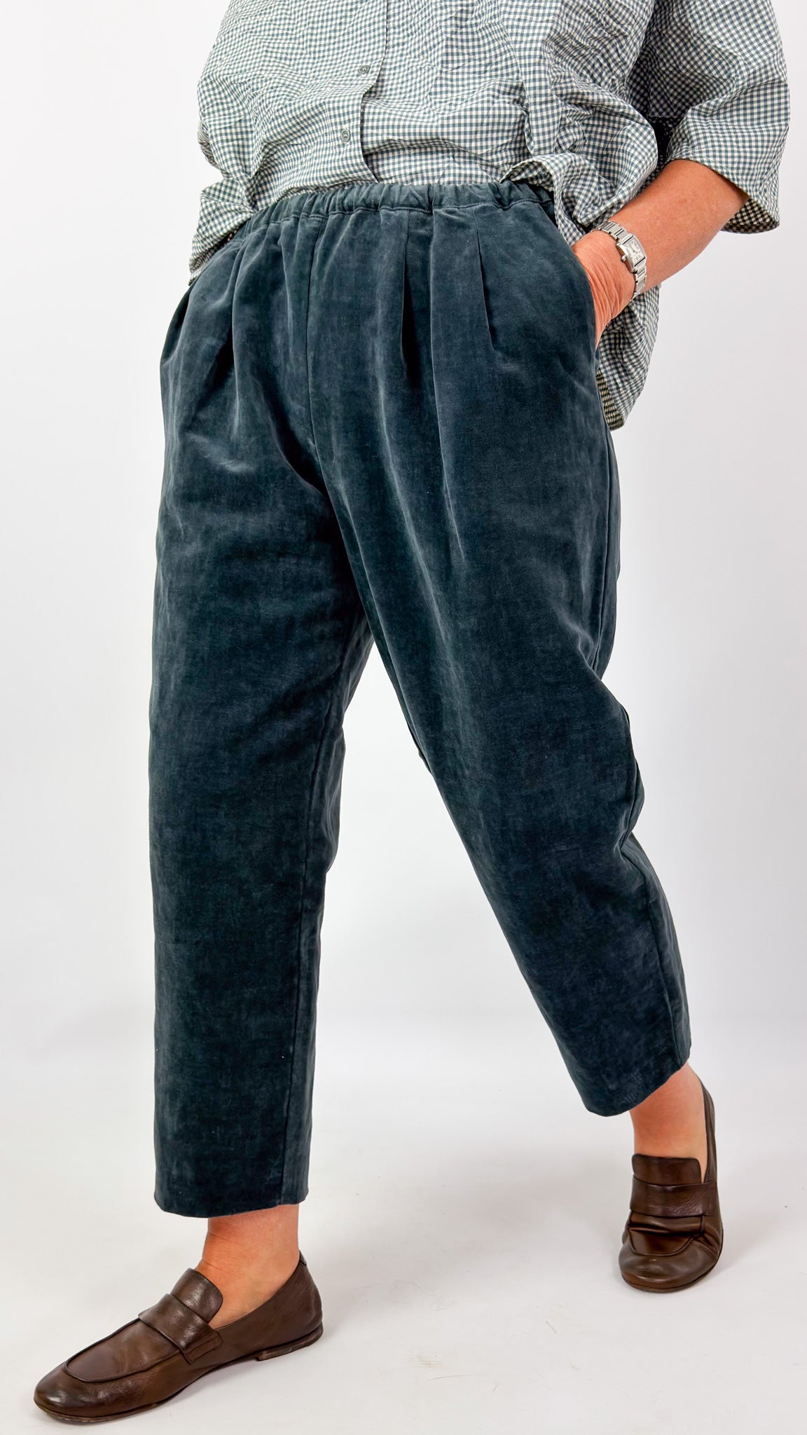 Apuntob 1922 Trousers Teal