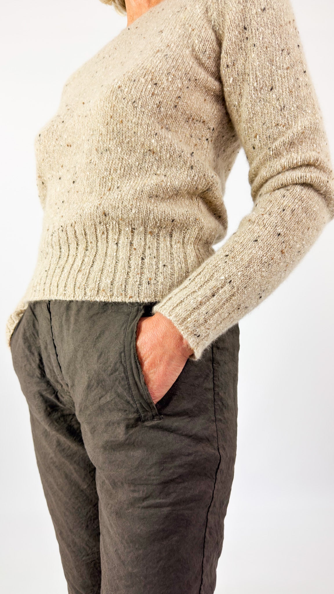 MJ Watson 662 Jumper Oat