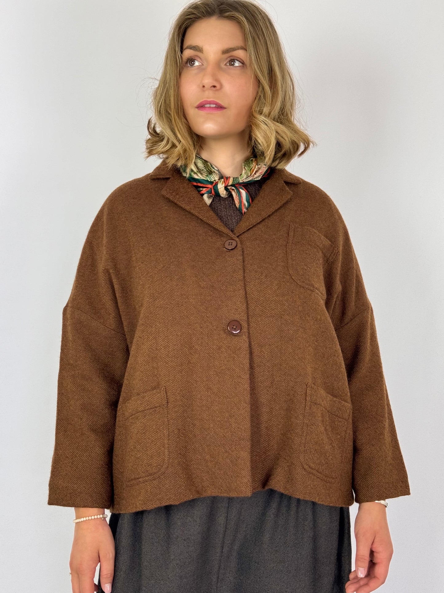 Runaway Bicycle Carl Jacket Brown