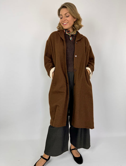 Runaway Bicycle Zoey Coat Brown