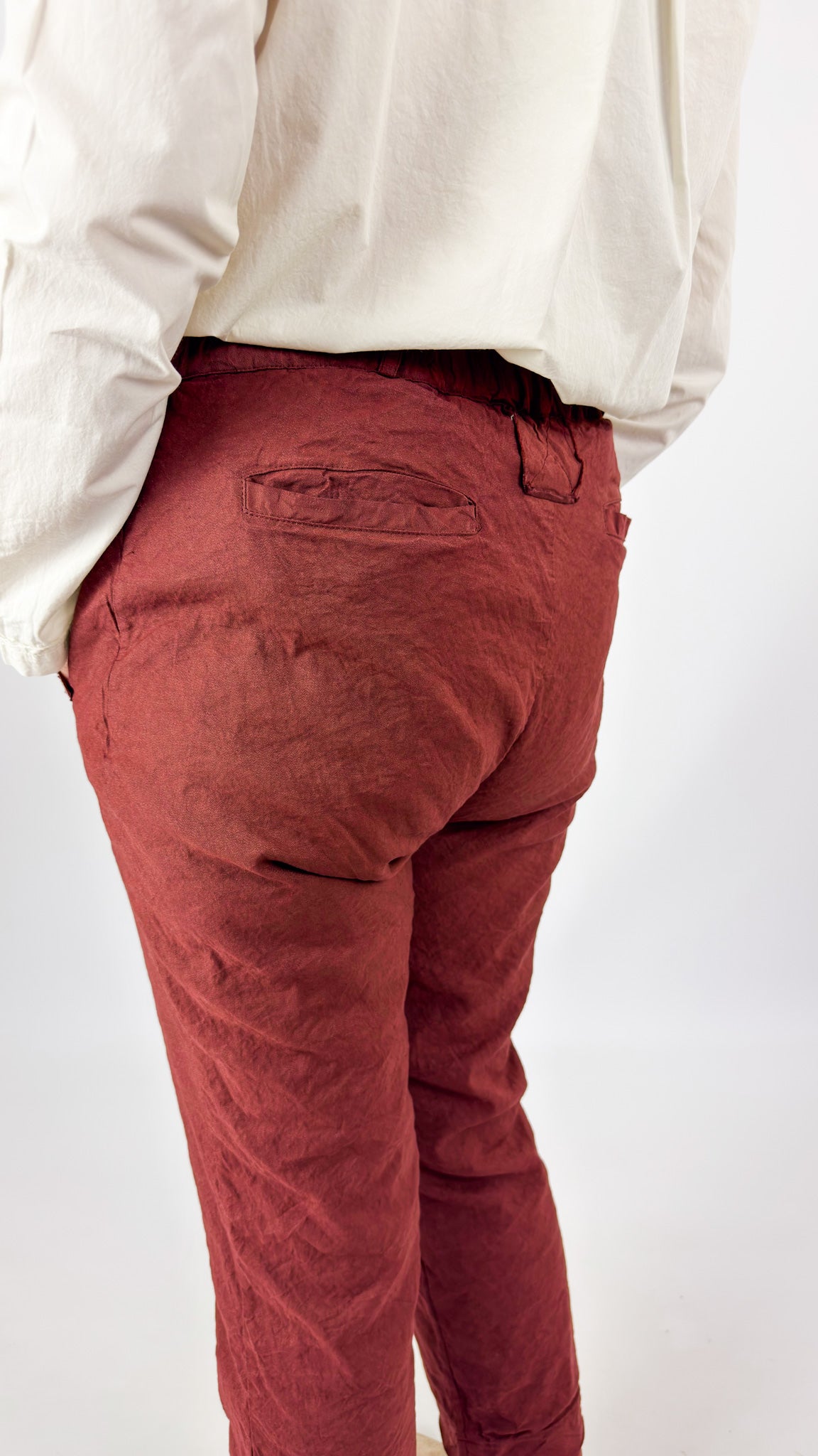 Aequamente 205 Trousers Amarena