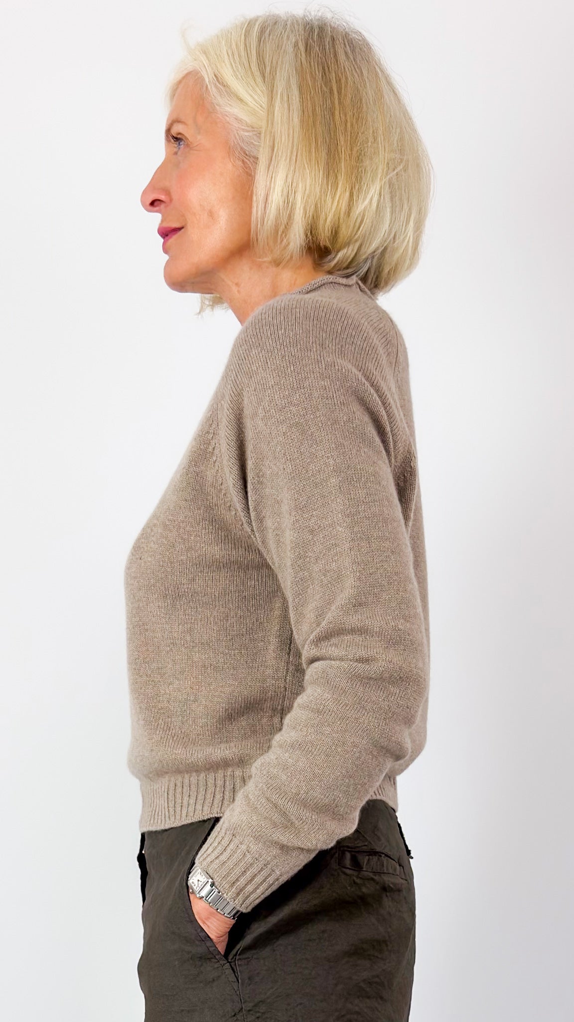 Aequamente 285 Jumper Tortora