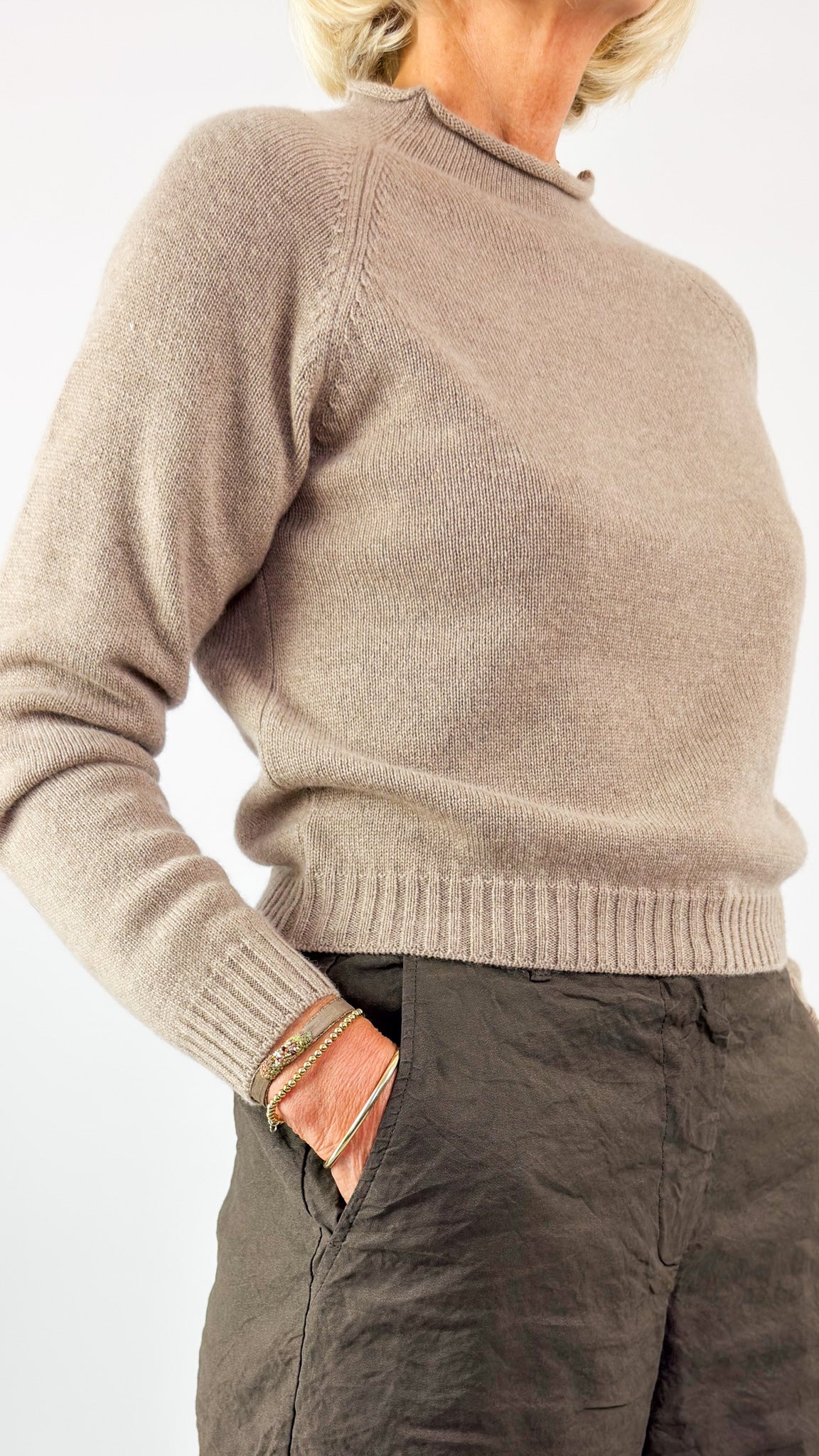 Aequamente 285 Jumper Tortora