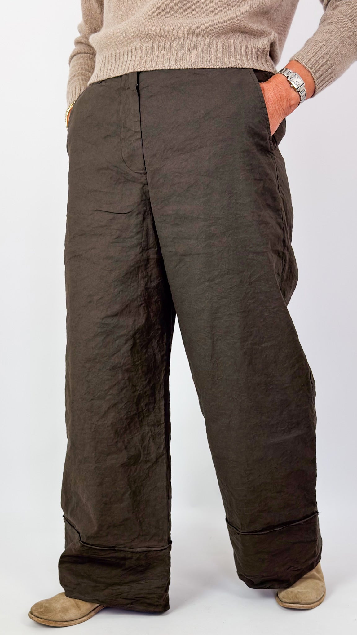 Aequamente 206 Trousers Visone