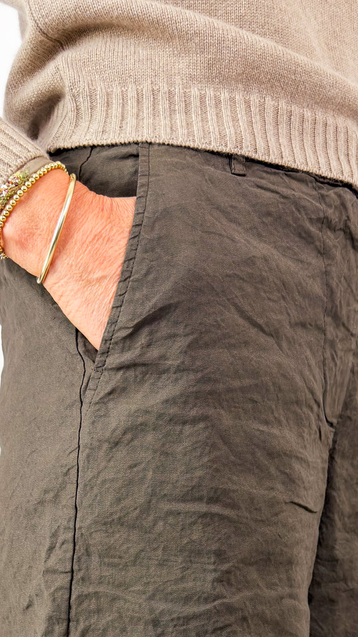Aequamente 206 Trousers Visone