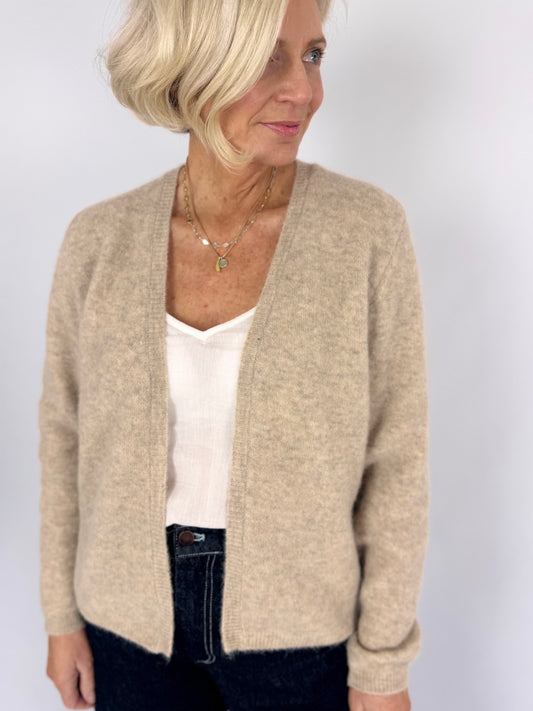 Sibin Linnebjerg Evita Cardigan Sand