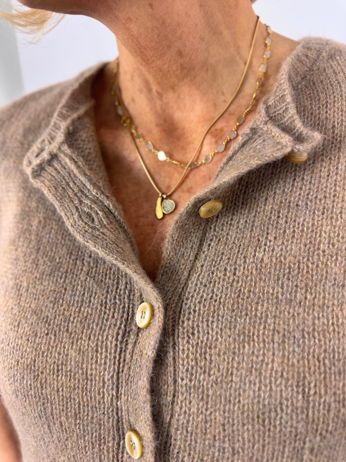 Sibin Linnebjerg Charlotte Cardigan Sand