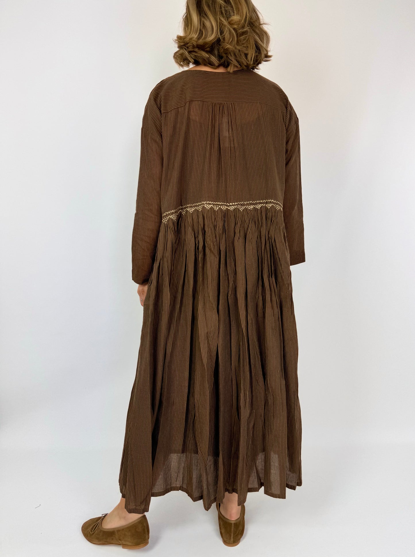 Runaway Bicycle Ana Dress Brown