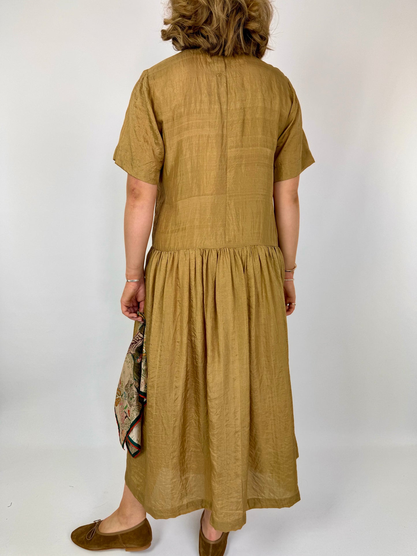 Runaway Bicycle Amber Dress Camel