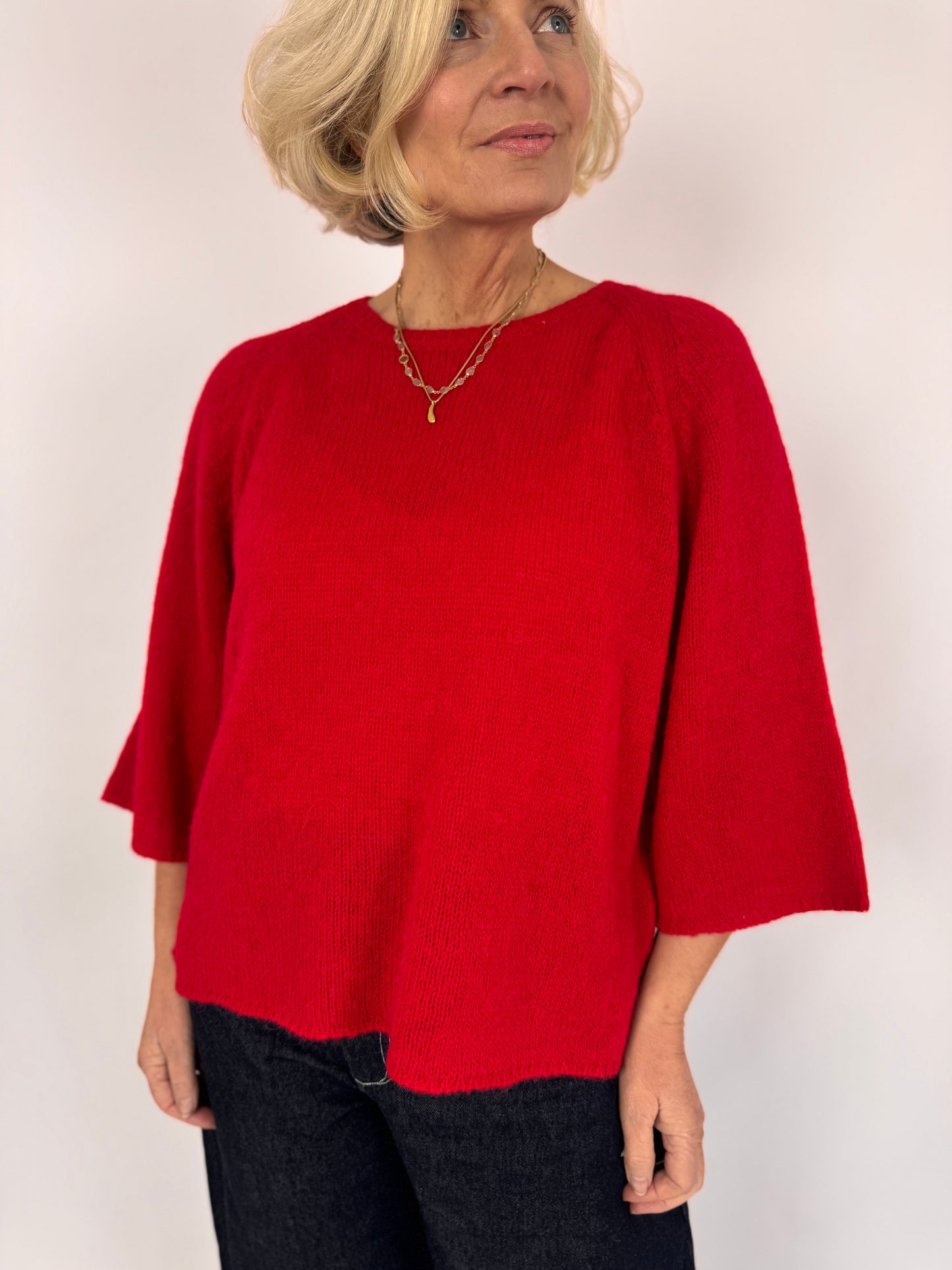 Sibin Linnebjerg Mia Jumper Red