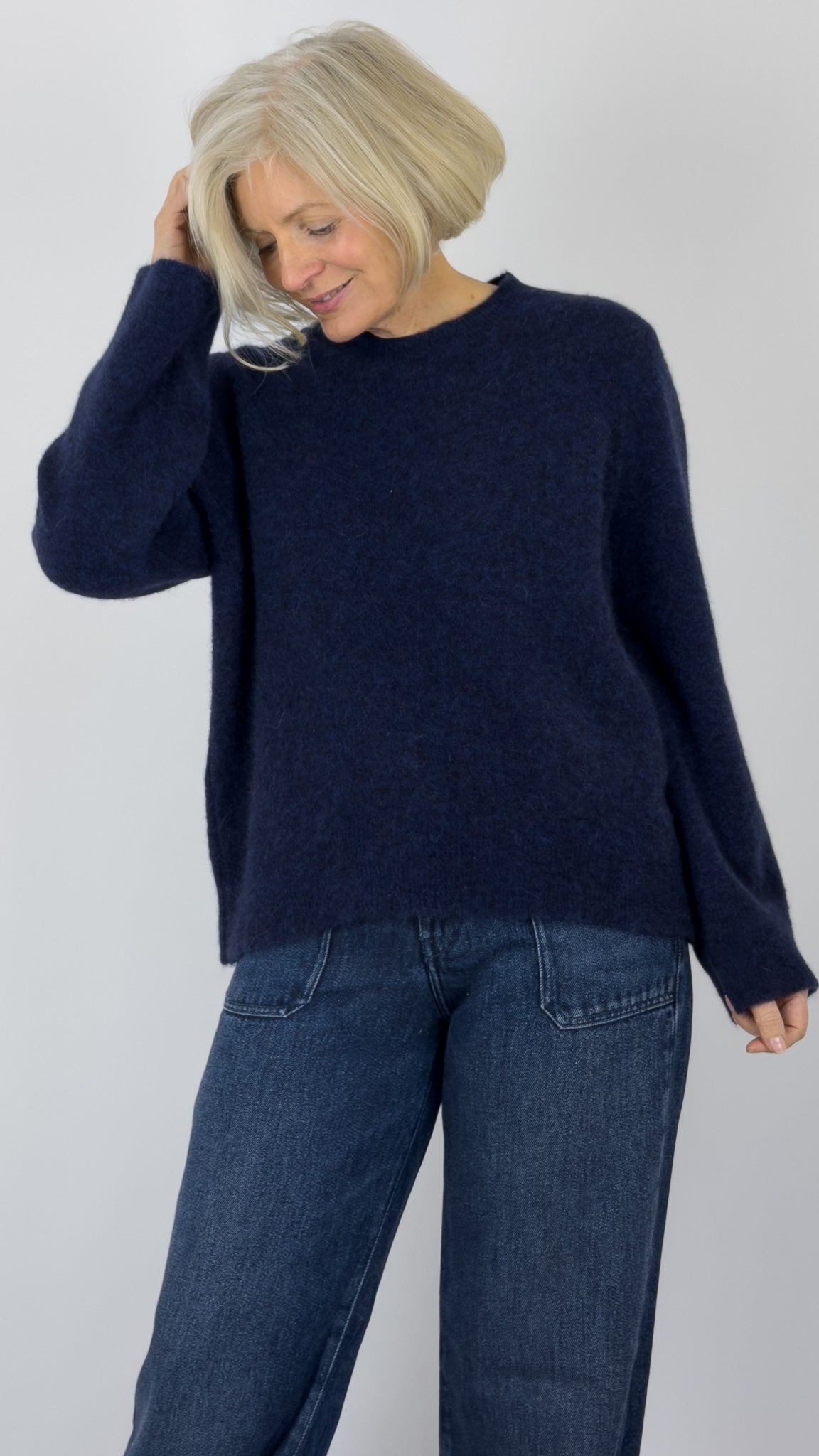 Sibin Linnebjerg Pixie Jumper Navy