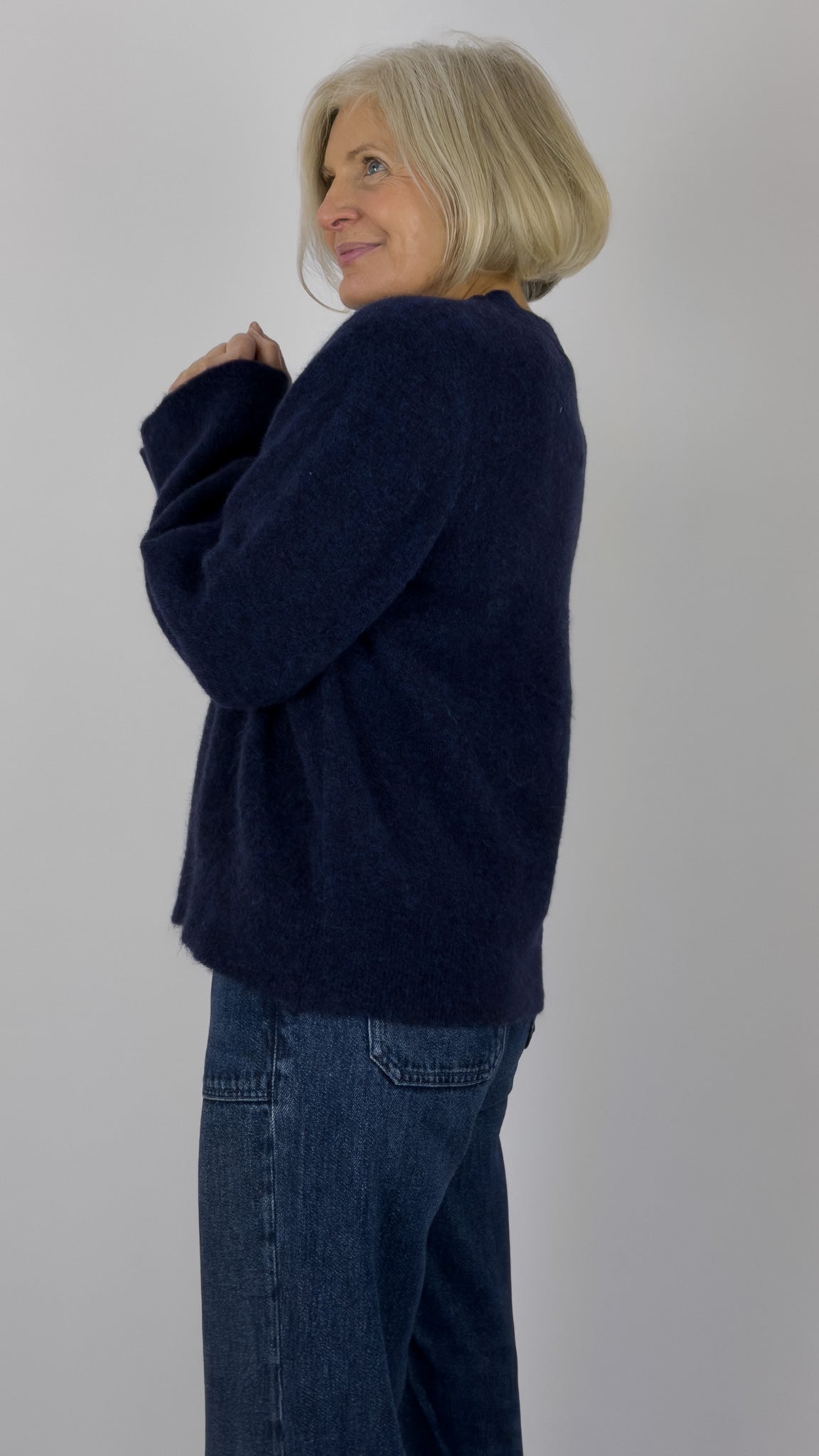 Sibin Linnebjerg Pixie Jumper Navy