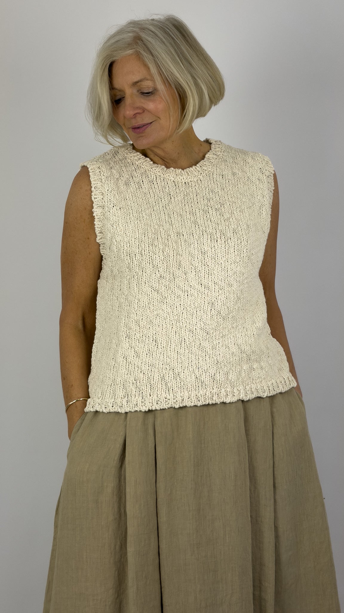 Sibin Linnebjerg Esti Jumper Cream