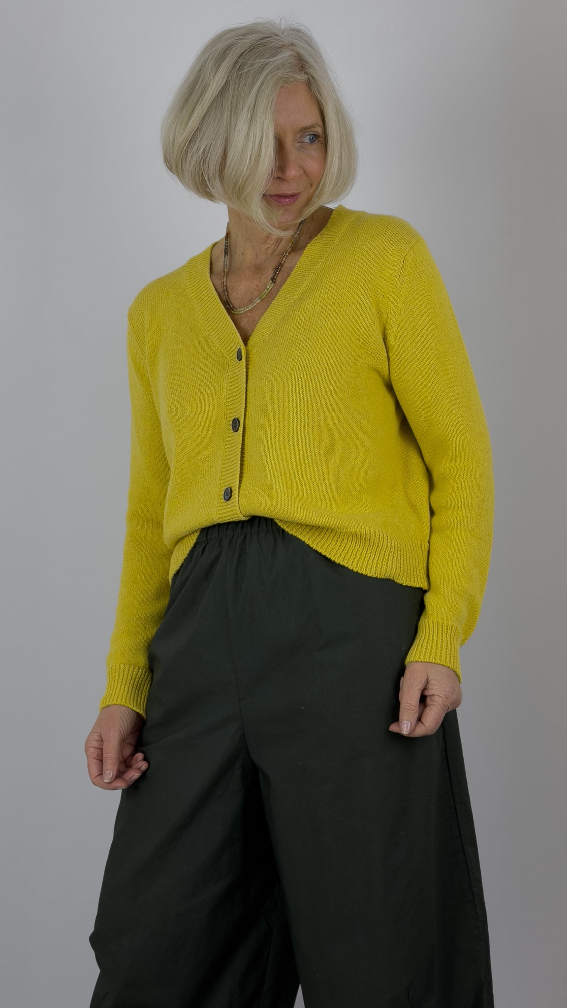 Cash-Ca W23 Cardigan Acacia