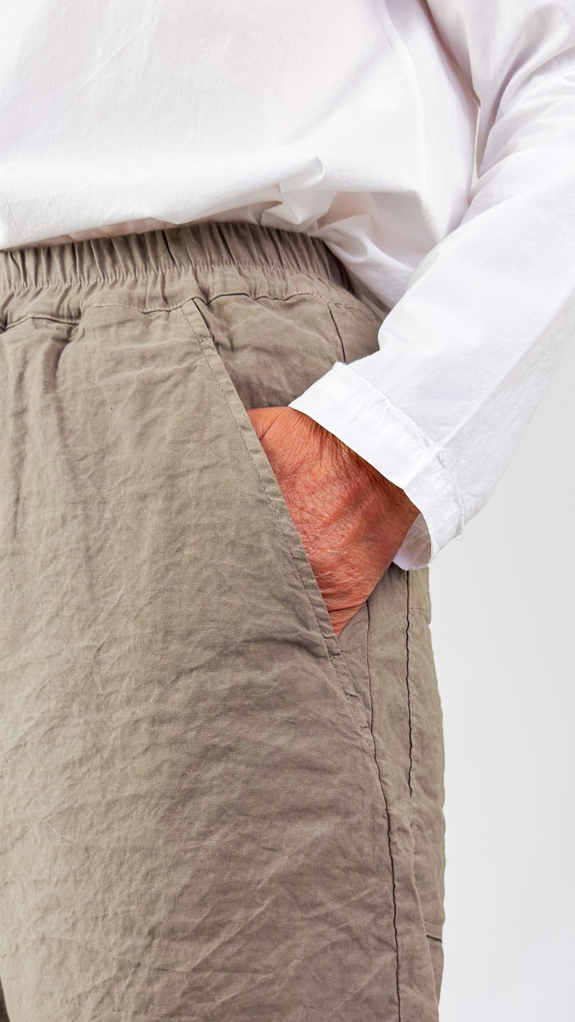 Aequamente 207 Trousers Tortora