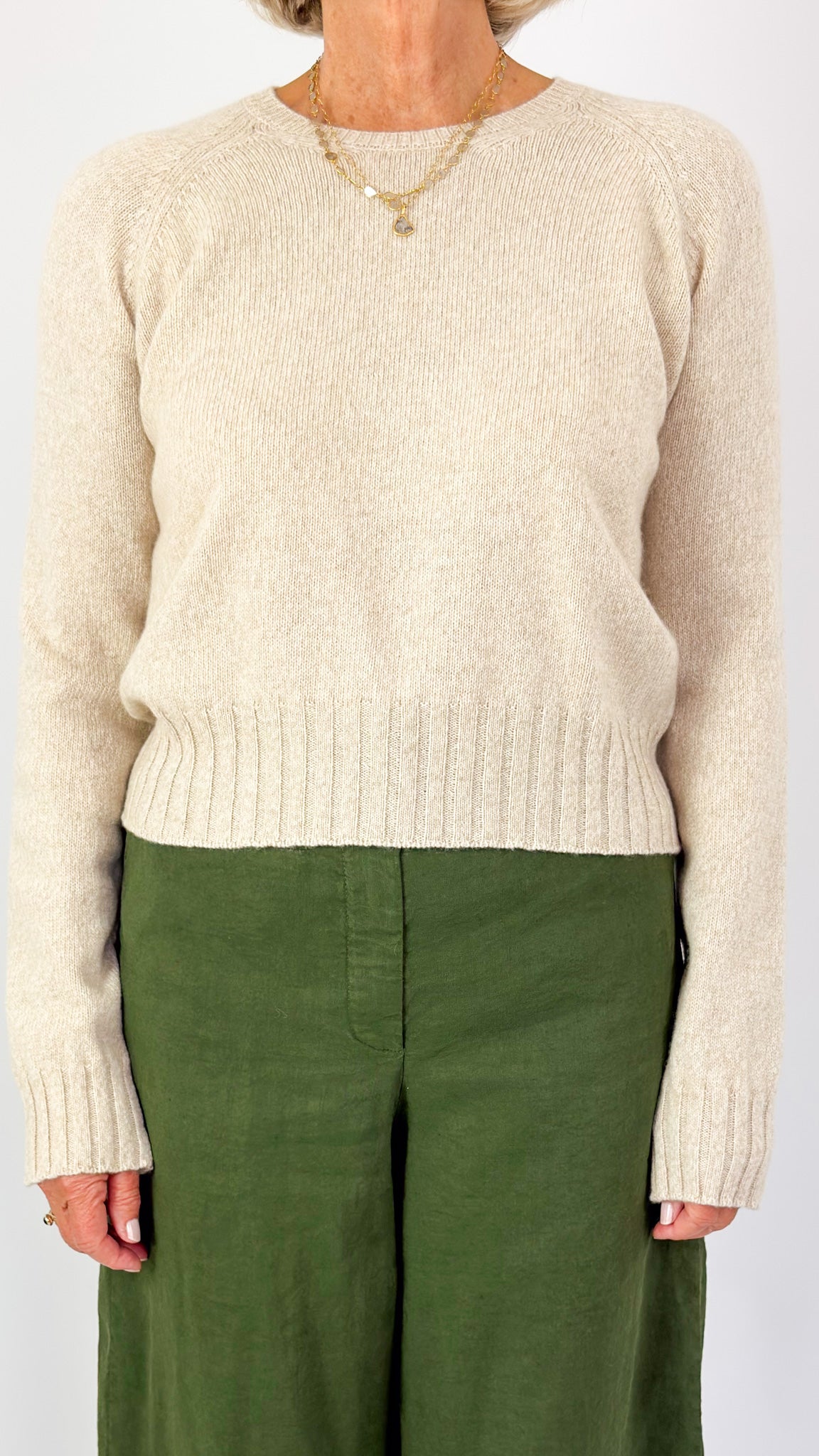 MJ Watson 620 Jumper Oat/Natural