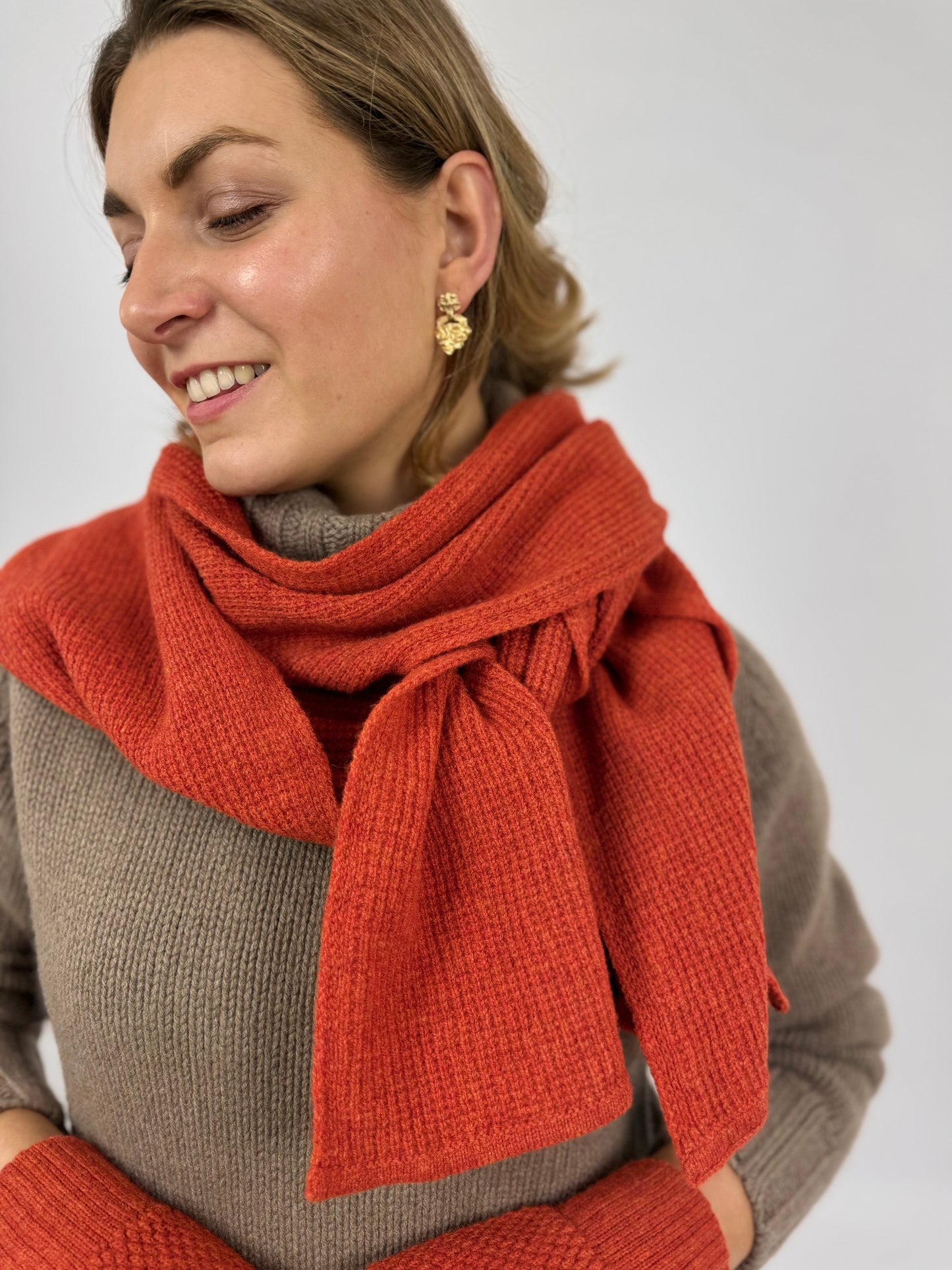 Cordelia James Textured Scarf