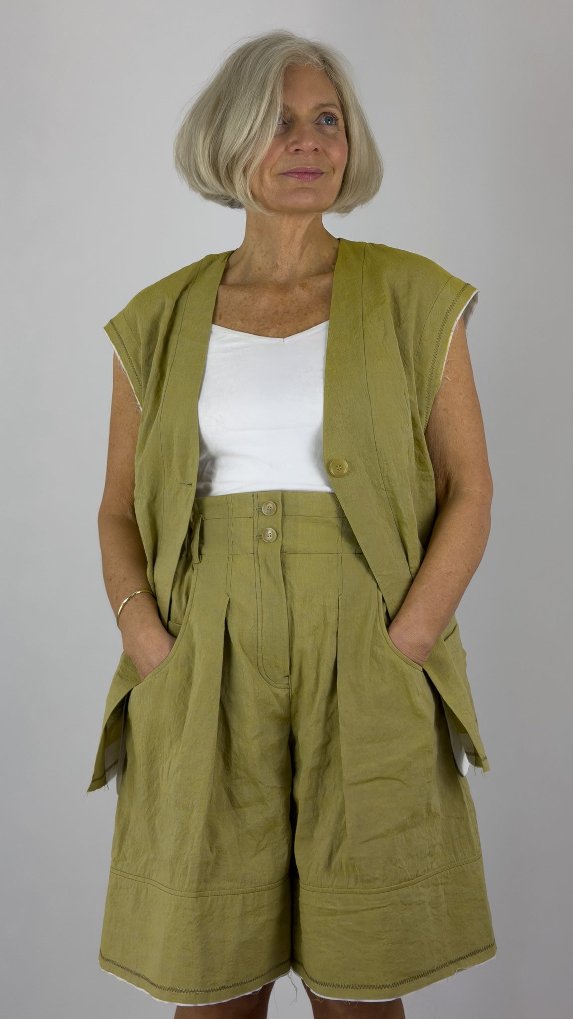 Annette Gortz Bring Shorts Khaki
