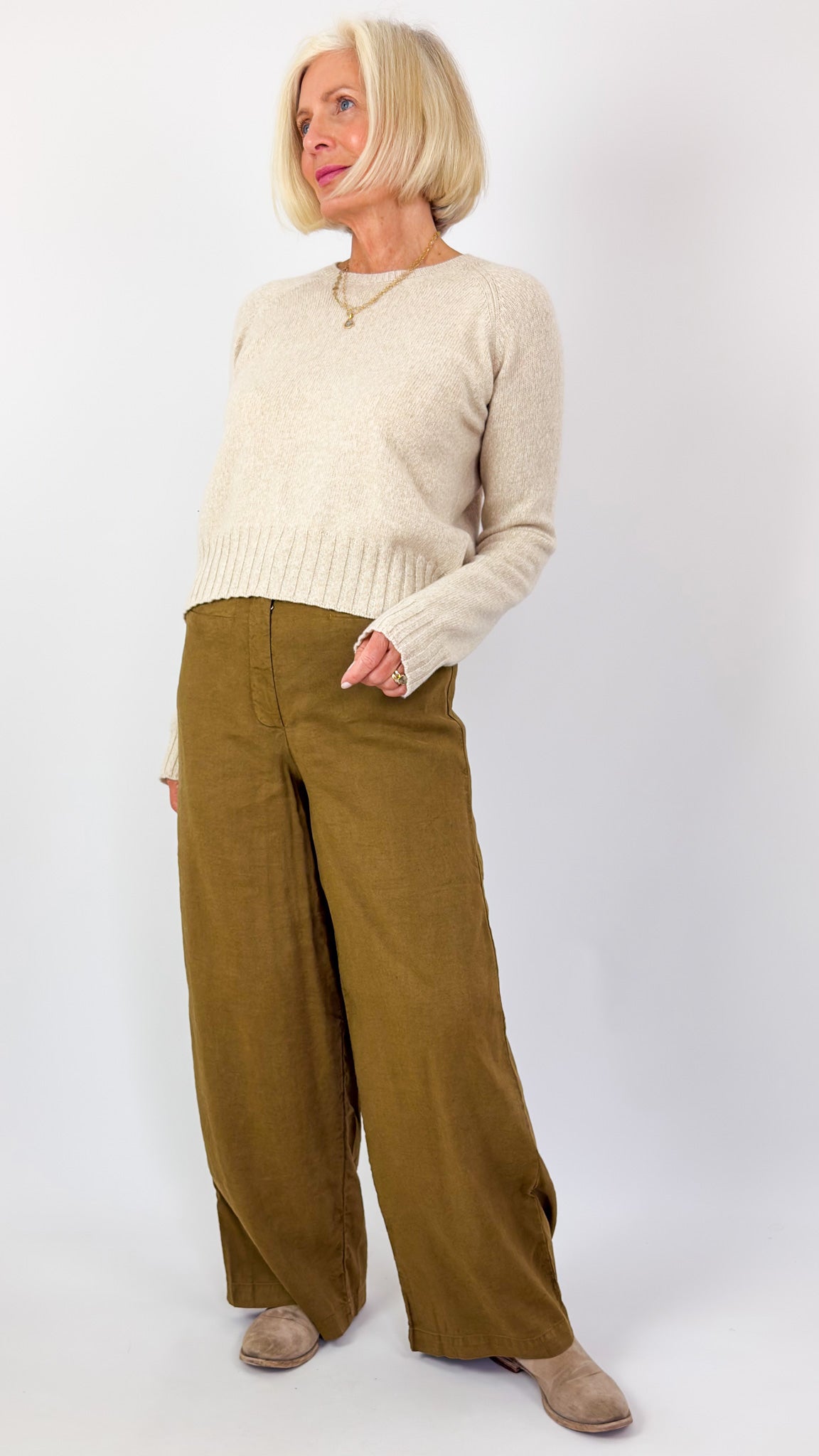Hannoh Wessel Prunella Trousers Hazel
