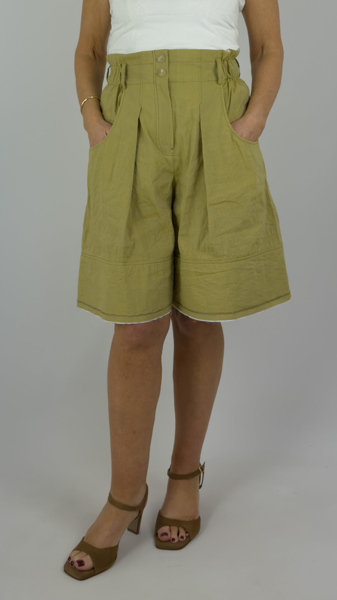 Annette Gortz Bring Shorts Khaki