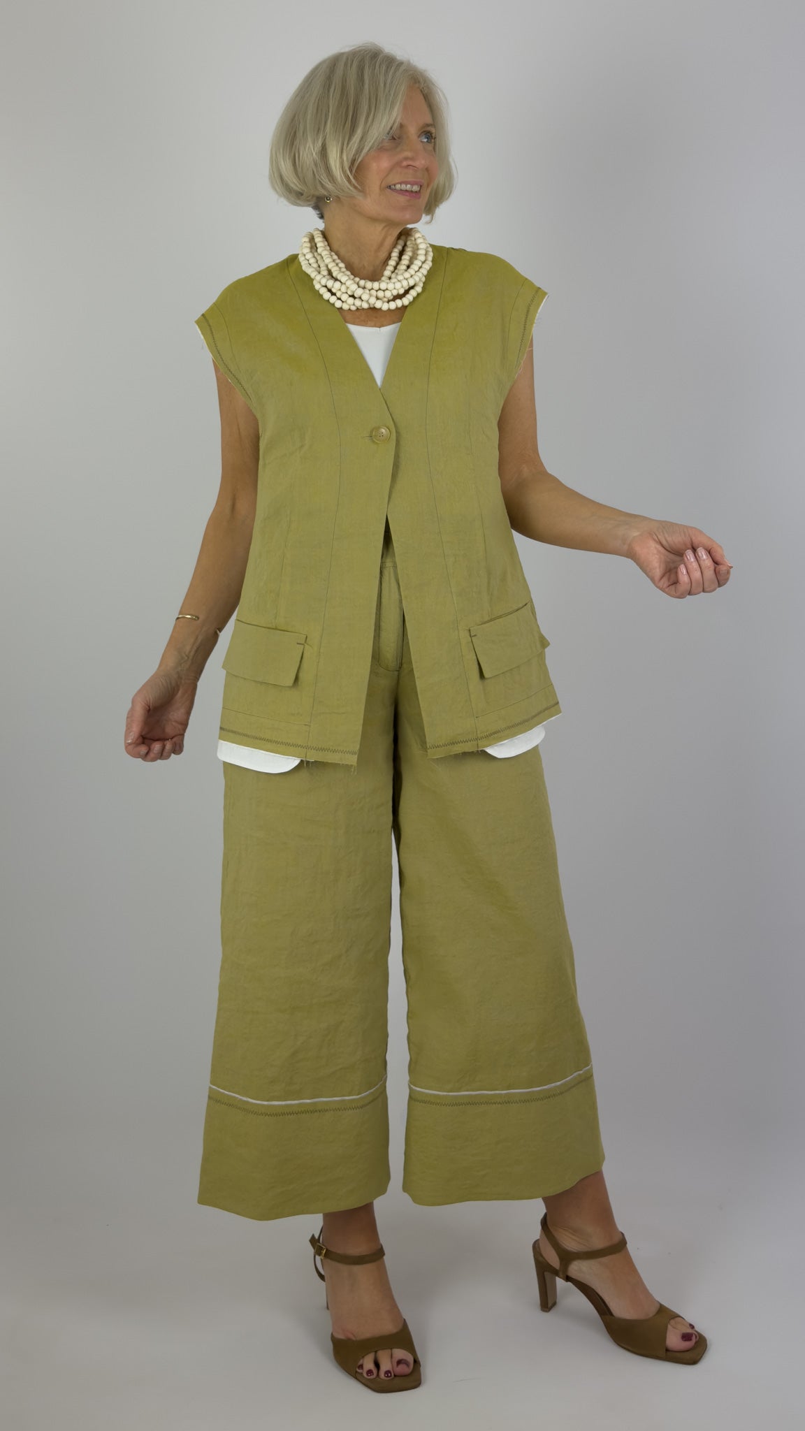 Annette Gortz Bravo Trousers Khaki