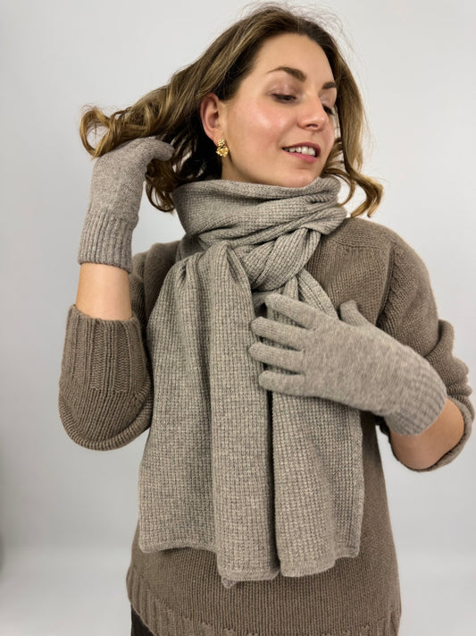 Cordelia James Textured Scarf