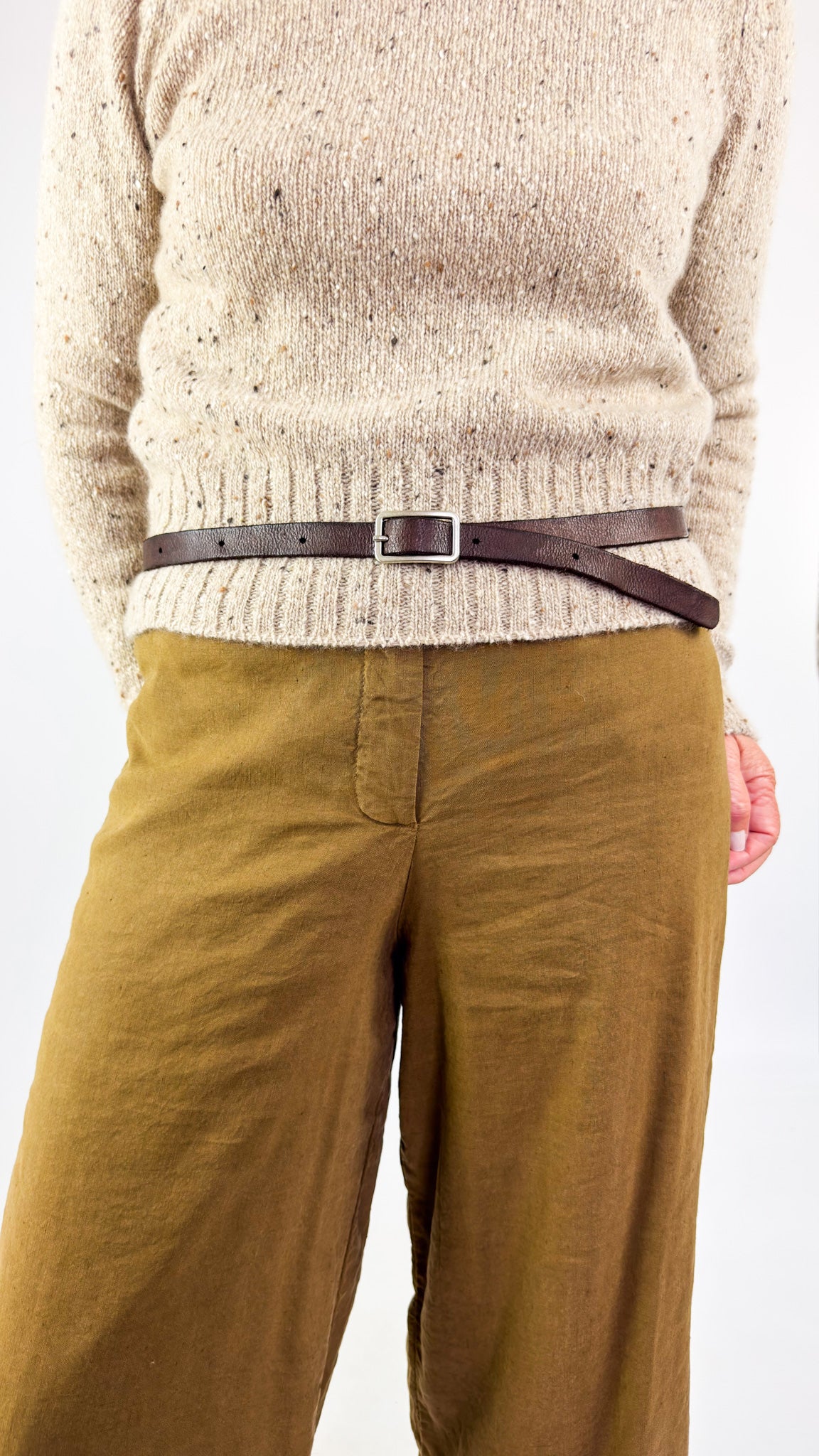 Hannoh Wessel Benny Belt Brown