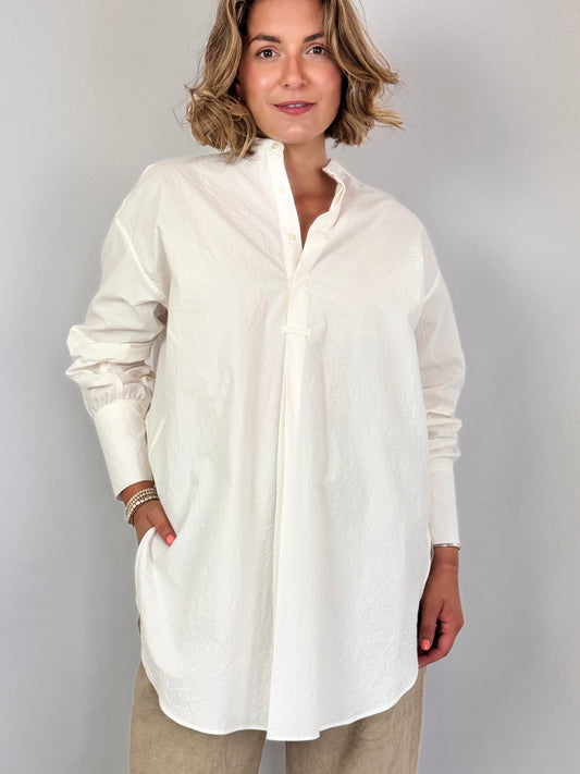 Kagure 104 Tunic Shirt Off-White