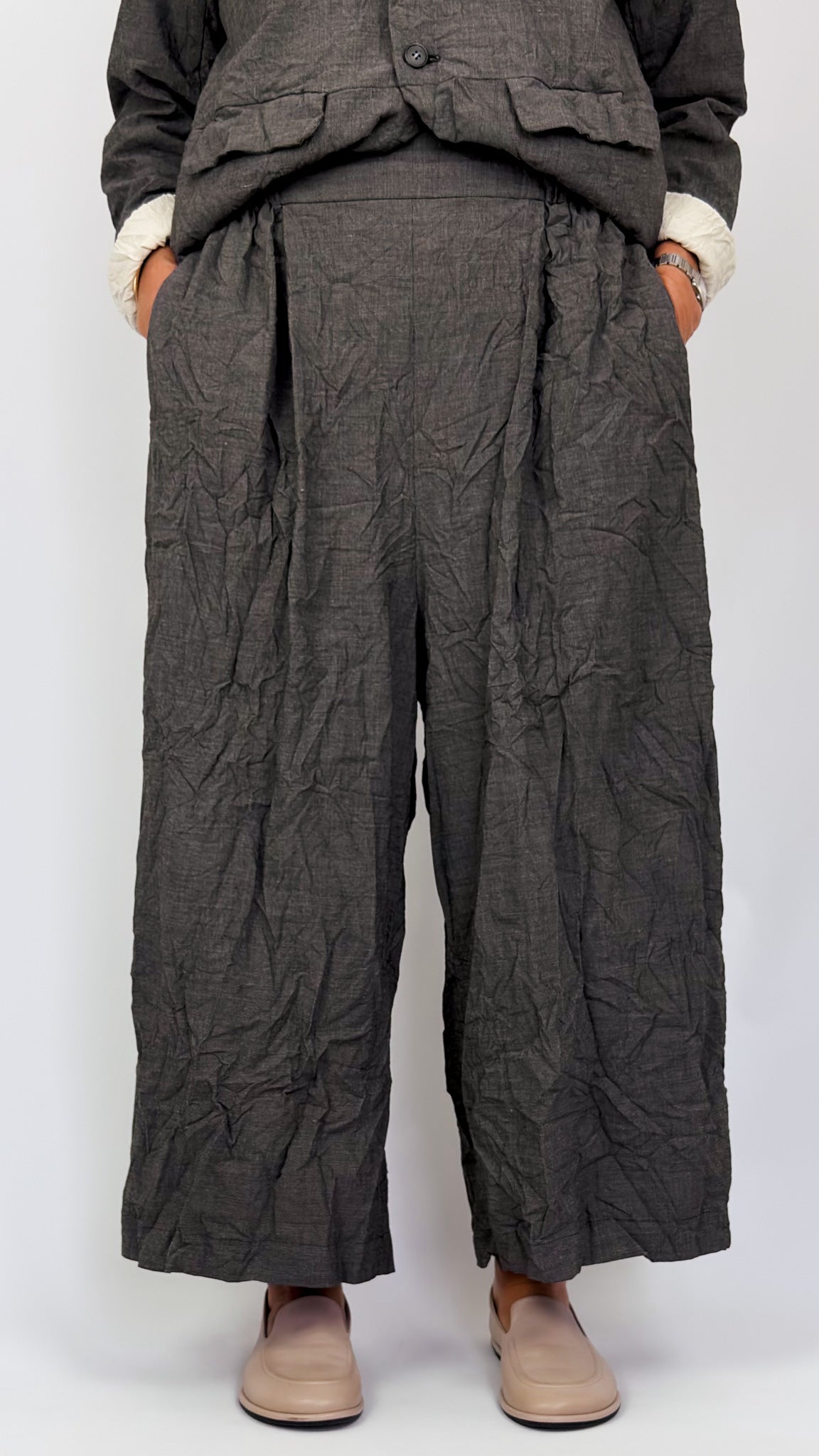 Pas De Calais 8747 Pinhead Trousers Brown