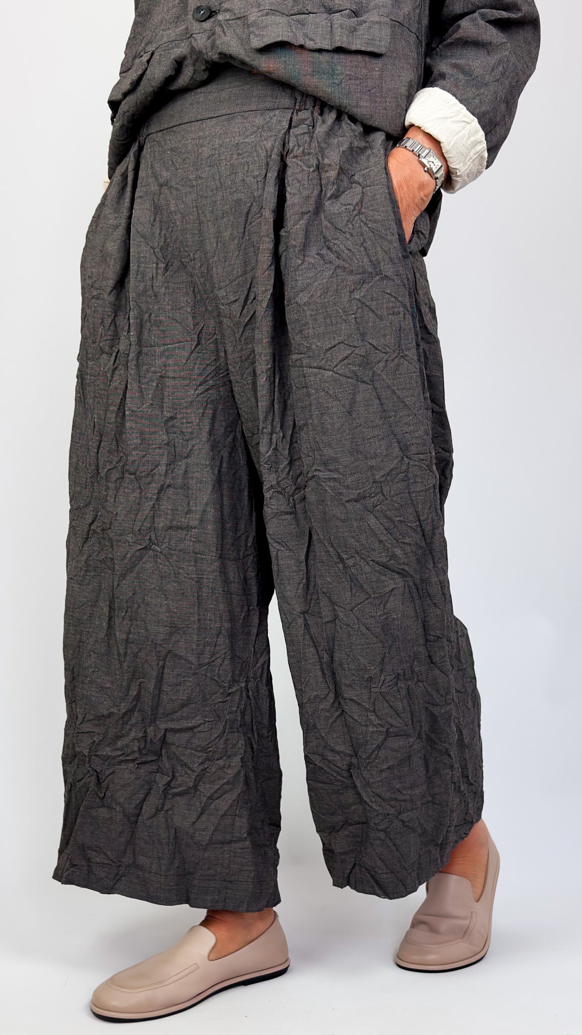 Pas De Calais 8747 Pinhead Trousers Brown