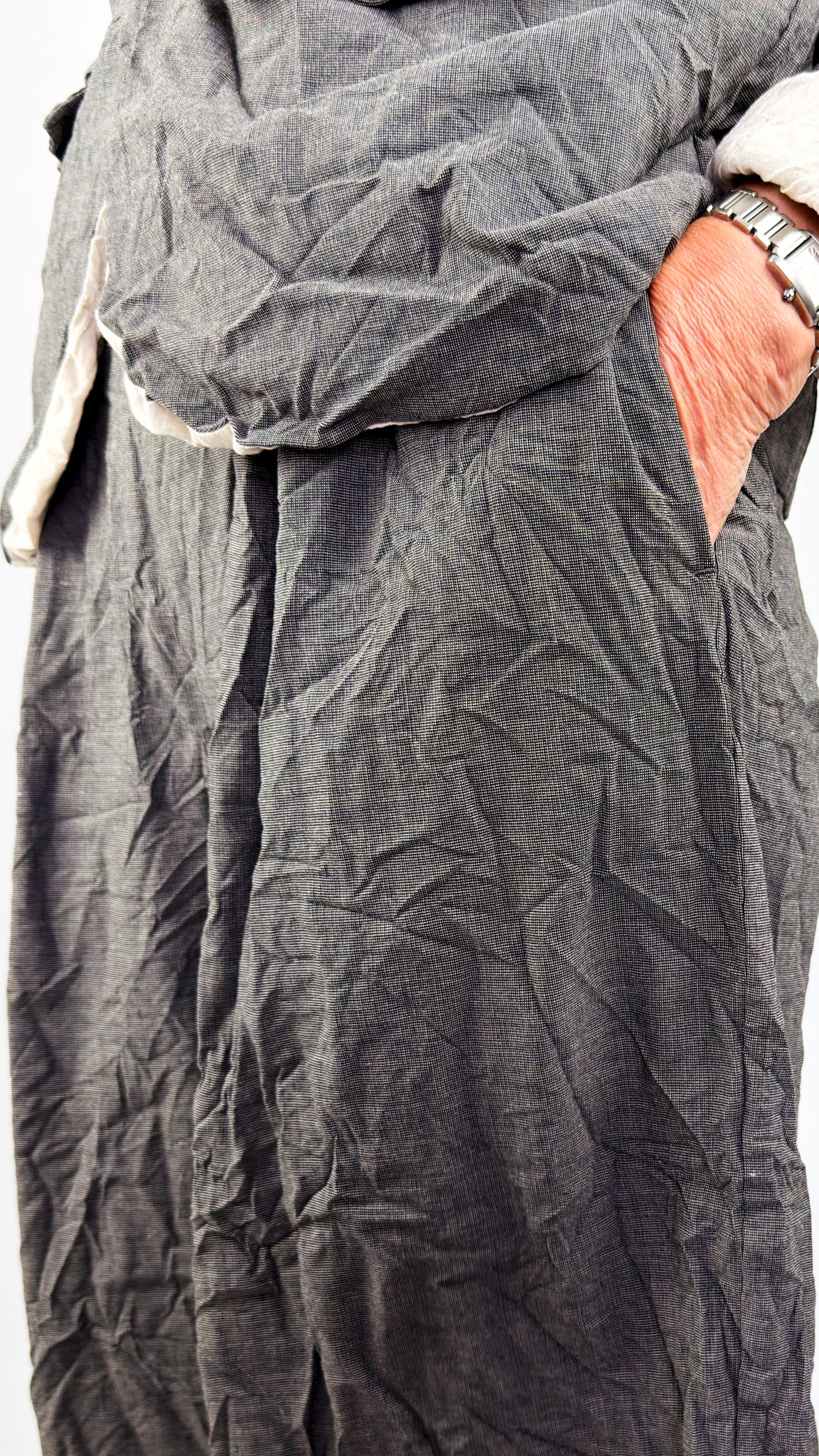 Pas De Calais 8747 Pinhead Trousers Brown