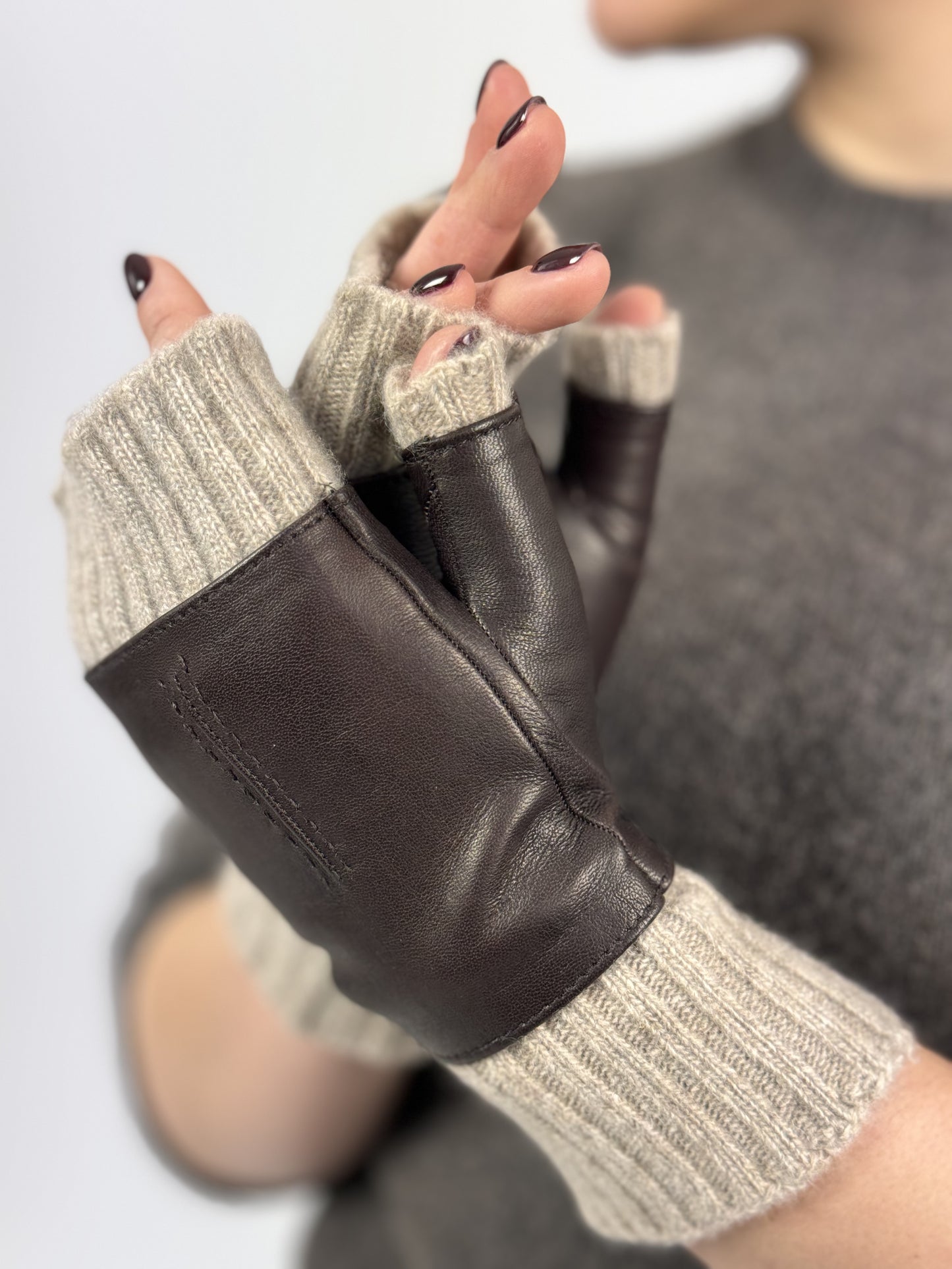 S'Amuser Leira Gloves Brown